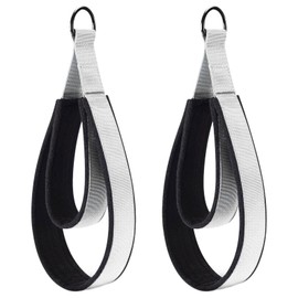 STARTIST 2Pcs D Rings Straps Handle,Pilates Double Loop Straps Pilates Accessories,Exercise Yoga Straps for Home Gym Adults Reformer