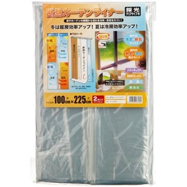 Meiwa Gravia Cold Air Prevention, Window Treatments, Increases Cooling Efficiency, Energy Saving, Light Retention, UV Protection, Easy Installation, Clear, Translucent, Thermal Insulated Curtain Liner
