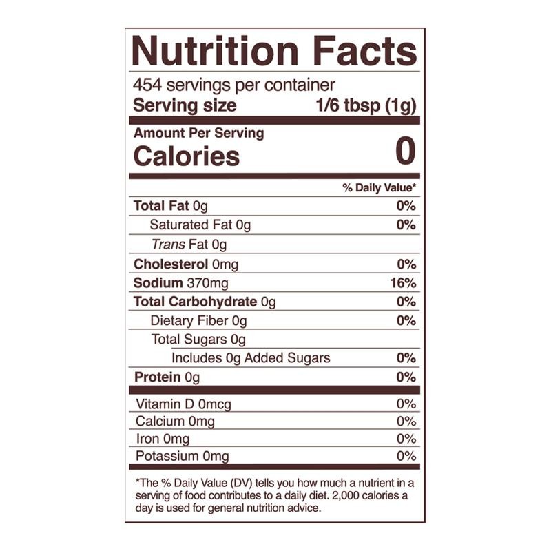 Foods Alive Himalayan salt - size: 16 oz