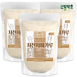 Psyllium husk powder 300gx3 packs Premium dietary fiber psyllium husk 100% / 차전자피가루 300gx3팩 프리미엄식이섬유 차전자피100%