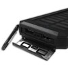 HI DISC MBSC8000FTBK 8000mAh Solar Charger with 2 USB +