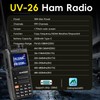 Baofeng Radio UV-26,10W Ham Handheld Radio Long Range with Tactical