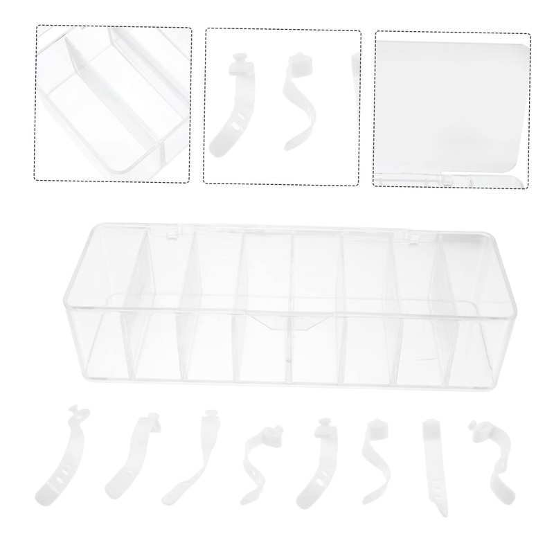 CIYODO Box with Belts Dust Cord Organizer for Compartment Design