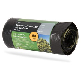 Bin Liners Profi M 60 L Roll of 20 (64 x 76 cm)