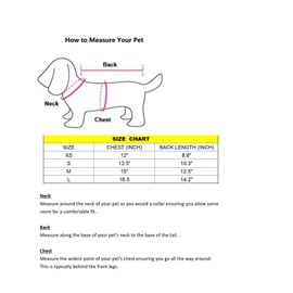 Kirei Sui Rosettes Dog Dress M Red