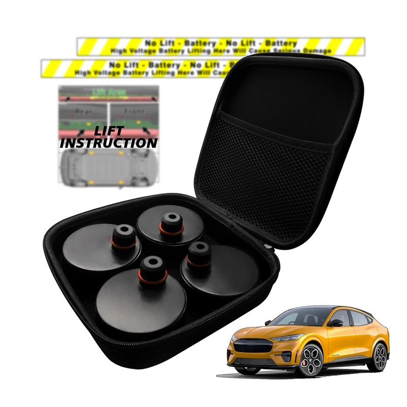 BestEvMod Compatible with Mach E Lifting Jack Pads Set of