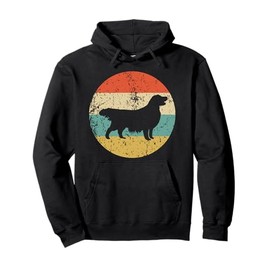 Golden Retriever Hoodie - Retro Golden Retriever Dog Hoodie Pullover Hoodie
