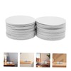 Ciieeo 100pcs Aluminum Foil Seals for Plastic Bottles Leakproof Jar