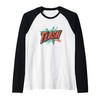 Brighten Your Day with this Flash Statement Look Raglan Baseball