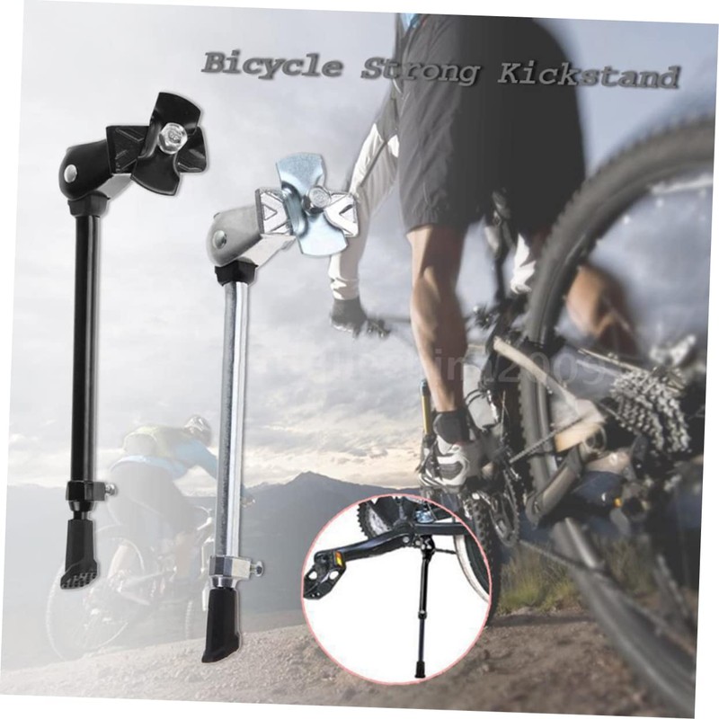 Totority Bike Kickstand Adjustable Support for Mountain Road Bikes Durable