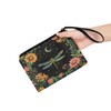 chaqlin Flower Dragonfly Coin Purse Coin Pouch for Women Small