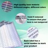 580pcs Hologram Tamper evident Stickers with Unique Serial Number Security