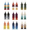 Eigso 9 Pairs Colorful Layered Gradient Drop Dangle Tassel Earrings