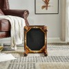 HOOTSMALL Footstool and Ottomans Small Foot Stool with Fiber Leather