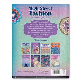 High Street Fashion: Coloring Book for Adults