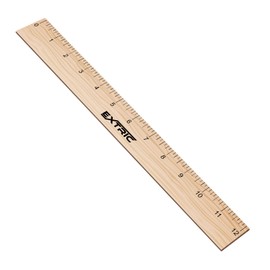 Ruler 12 Inch, Architectural Scale Ruler, 1/8 Inch Scale Rulers, Wooden Rulers for Drawing, Drafting, Architect and Engineering