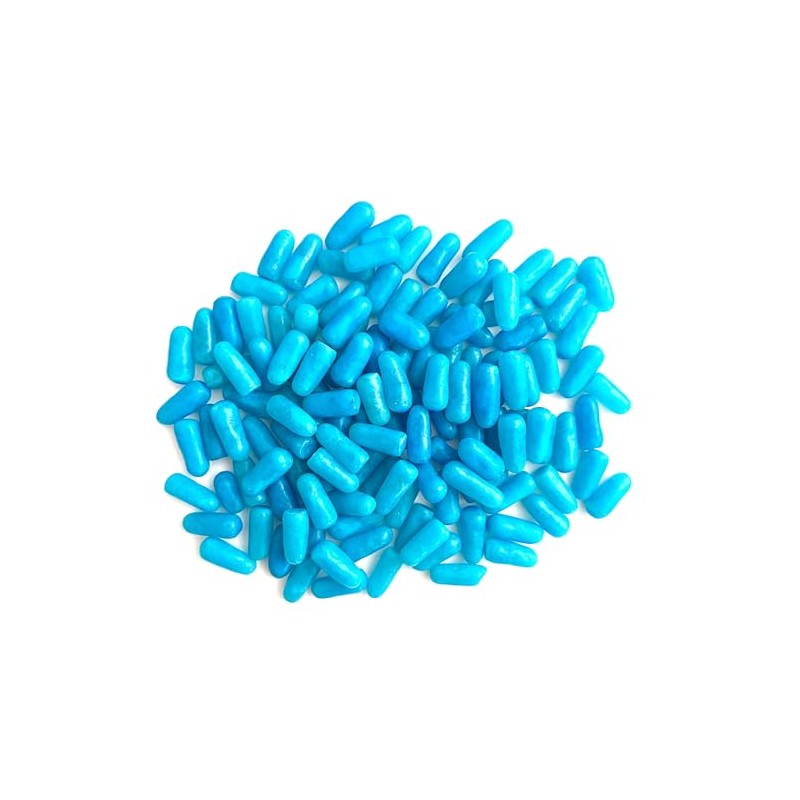 Sour Blue Raspberry Chewy Candy, Gluten Free