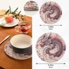 Msyxl Traditional Japanese Dragon Trivets for Hot Dishes, Hot Pots