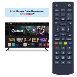 GOUYESHO Remote Control for Manhattan Freeview Freesat Plaza HD Box 2-DH1410-MTT DH1410 HD-T2 HD-S2 HDT2 HDS2