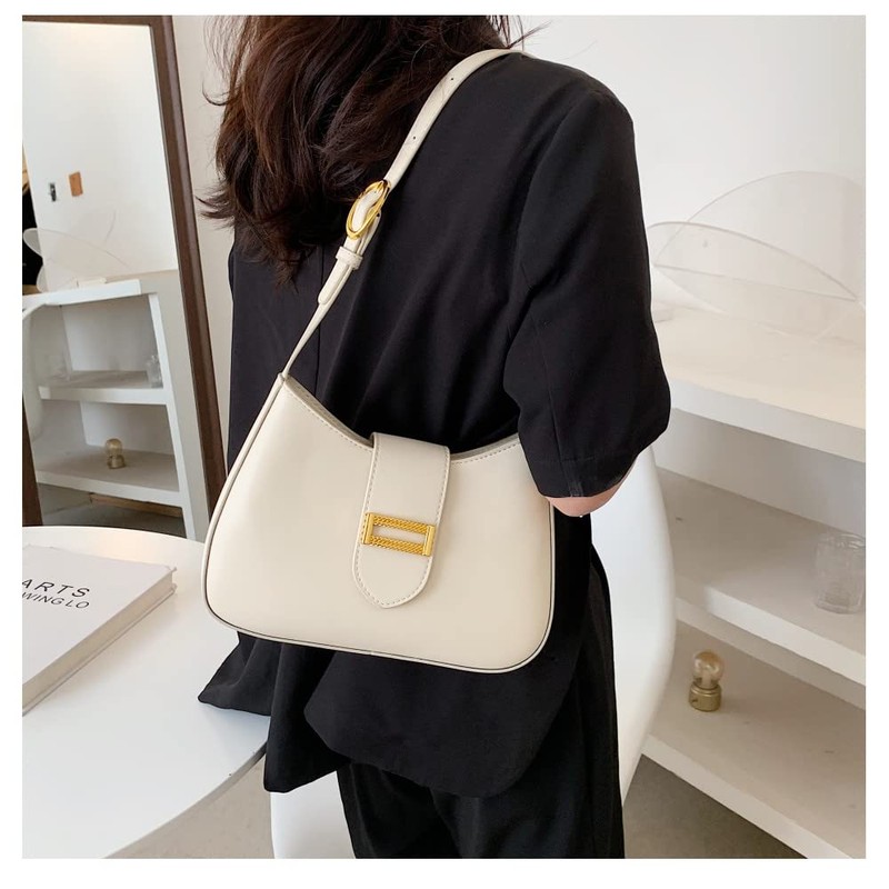 Sanxiner Classic - Bolso de hombro retro pequeño, bolso de