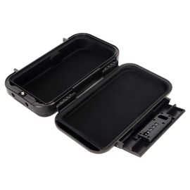 Portable Fireproof Safe, Fire and Water Chest for Home, Travel Safe, 4 Digit Password Combination Lock with Removable Steel Wire Rope for Travel Hotels