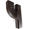 V Downspout Funnel Brings 2 Gutter downspouts into 1 (3x4