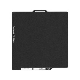 X1C, P1P, P1S PEI Build Plate, 3D Printer Double Sided Black Textrued PEI Platform with Identification Code for Bambu Lab P1/X1 Series, A1 257x257mm