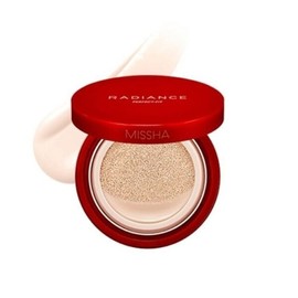 Missha Radiance Perfect Fit Cushion 15g (Pair No. P21) / 미샤 래디언스 퍼펙트핏 쿠션 15g (P21호 페어)