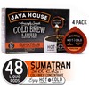 Java House Cold Brew Coffee Concentrate Single Serve Liquid Pods,