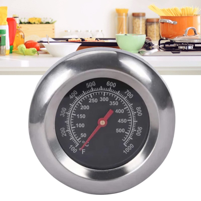 Grill Temperature Gauge High Accuracy Alloy Steel M10 Thread Clear