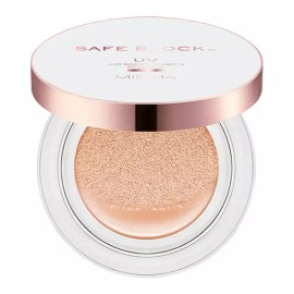 MISSHA 미샤 세이프 블록 RX 로지 톤 업 선쿠션 SPF50+ PA++++, 12g, 1개 Missha Safe Block RX Logi Tone Up Sun Cushion SPF50+ PA++++, 12g, 1 piece