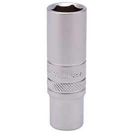Draper 82140 1/4 Inch Square Drive 6 Point Metric Deep Socket, 11mm