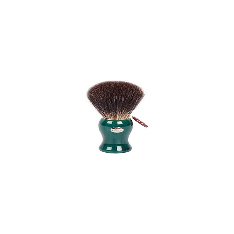 Omega 6218 Black Badger Shaving Brush, One Size, Estándar, 1,