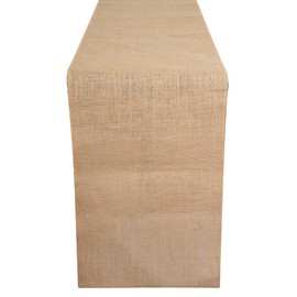 RAJRANG Burlap Table Runner 12 Inch x 10 Yard Natural Rustic Farmhouse Jute Roll Décor for Parties, Weddings and Outdoor