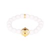 BuDhaGirl Primrose Snow Bracelet - White