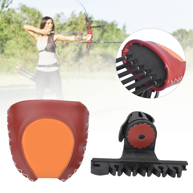 Quick Release 6 Arrows Archery Quiver Arrow Storage Box Accessory