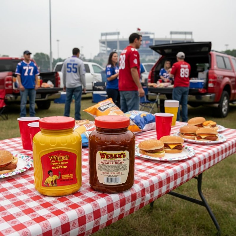 Weber’s Buffalo Favorites Bundle – Horseradish Mustard & Hot Green