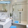 Shower Mat 48 x 48 cm Suction Cup Washable Square