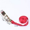 1-10M Ratchet Tie Down Lashing Strap with Metal Buckle 6