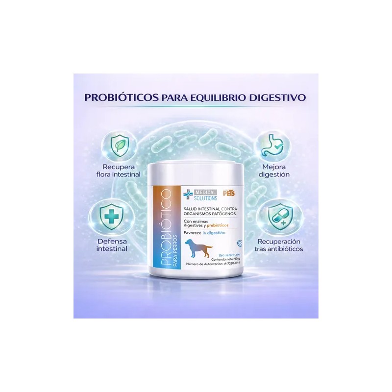 Ms Probiotico Para Perros 90 Gr