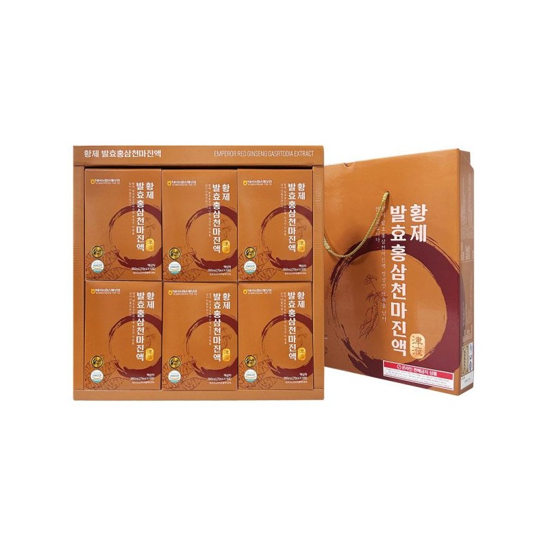 Duzon Health 더존건강 황제 발효홍삼 천마 진액 1개 2100ml(70mlx30포) Duzon