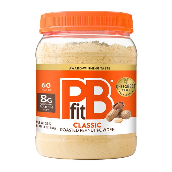 PBfit PBfit 30 Ounce Classic Peanut Butter Powder, Powdered Peanut