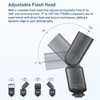 GODOX TT520III Camera Flash Speedlite with RT Wireless Trigger Transmitter,