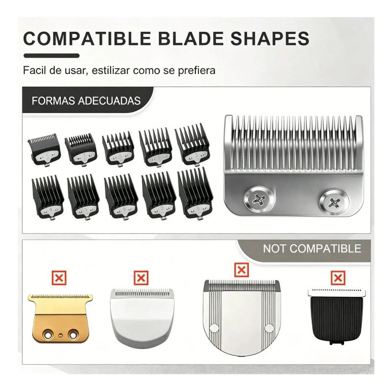 Peines Wahl Premium Peines Guía Maquinilla De 1,5 Mm A