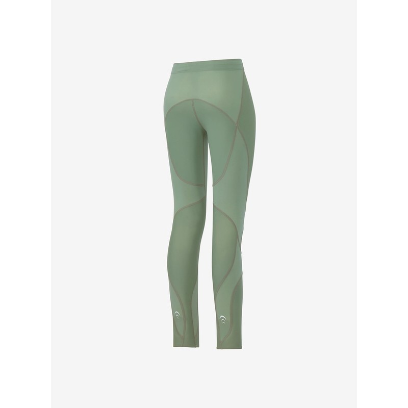 Goldwin GCW15151 Women's Long Tights, Climbing, Trail, Support Tights, Stretch,