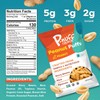 Pnuff Crunch Peanut Butter Puffs - Healthy Snacks, Low Calorie