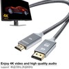 Display Port to HDMI - Male to Female Cable 1m