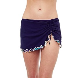 Profile by Gottex Women's Echo Skirted Pant, Navy