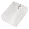 Thermostat Lock Box Transparent Acrylic Universal Clear Cover with 2