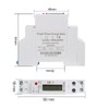 DEWIN Electricity Meter, AC Meter, Single-Phase kWh Counter, DIN Rail
